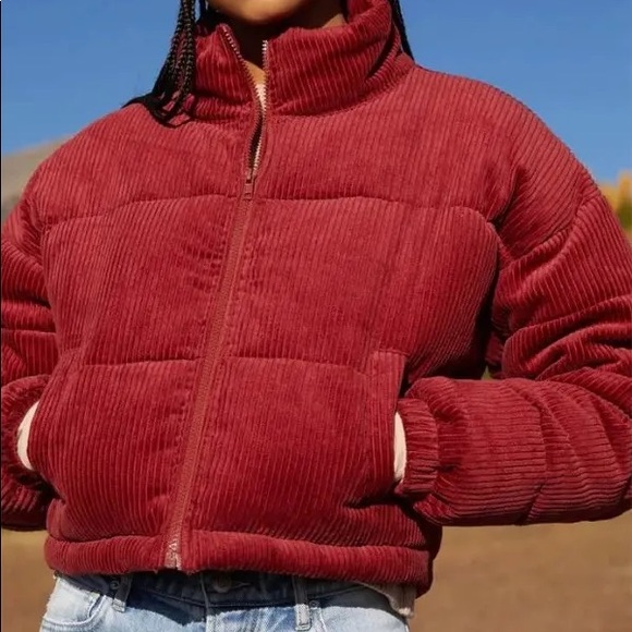 Pacsun L.A. Hearts Cordoroy Puffer - Picture 5 of 5